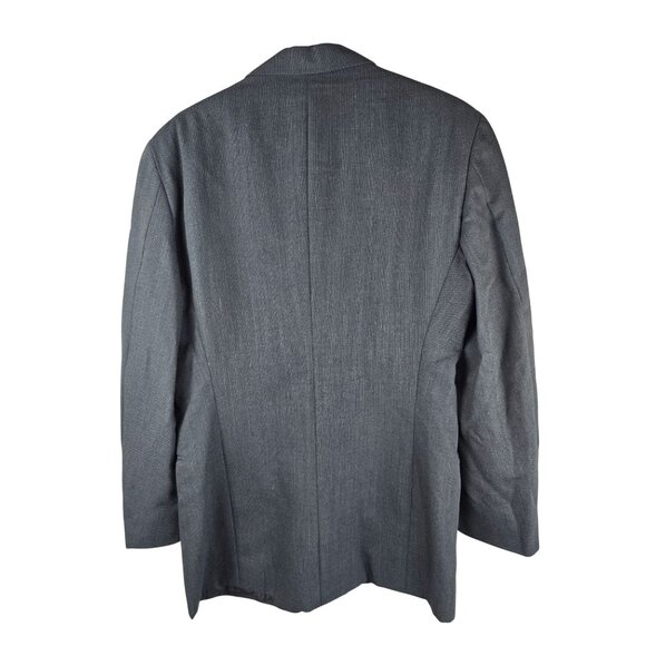 Emporio Armani Antinea SRL Wool Blazer Sz 50 (Medium US) Dark Brown Lightweight - Picture 4 of 9